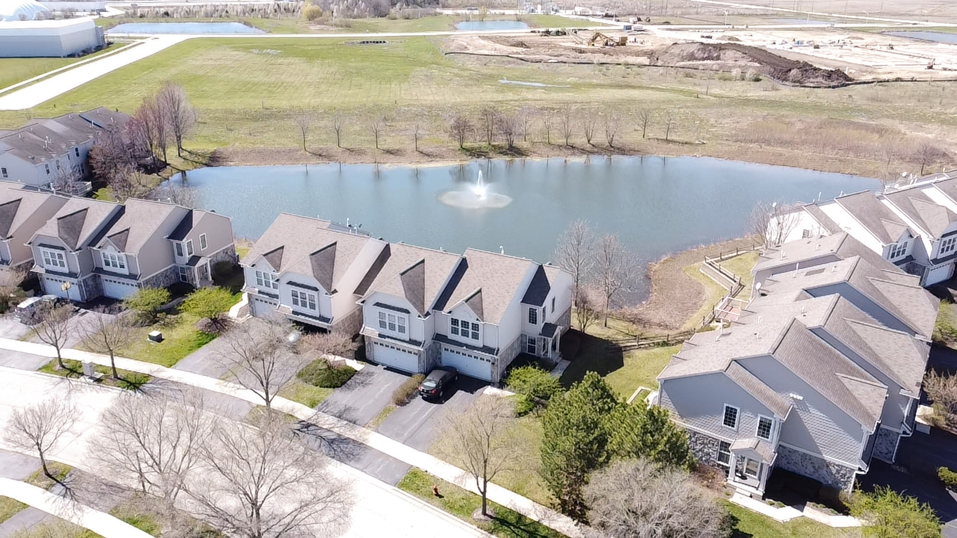 15316 Pinewood Road Lockport, IL 60441 - Photo 28 of 31 a view of a lake with sitting area