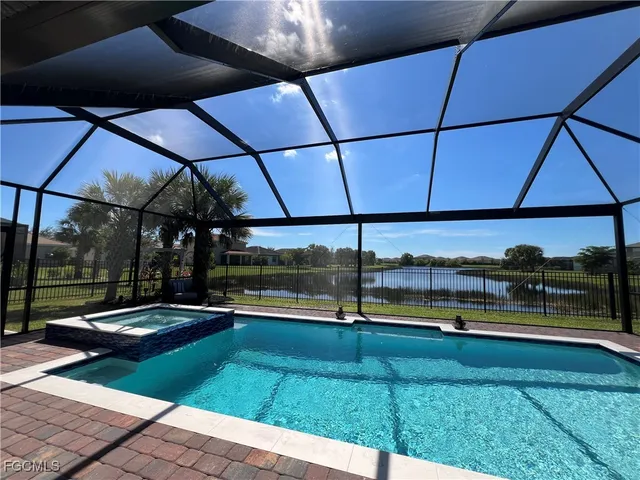 a view of a street with an outdoor space