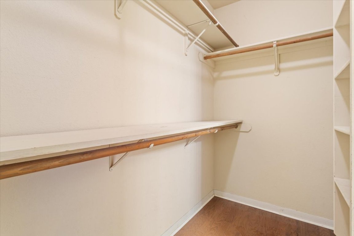 314 Katy Crossing Georgetown, TX 78626 - Photo 22 of 38 a view of a room with racks on the wall