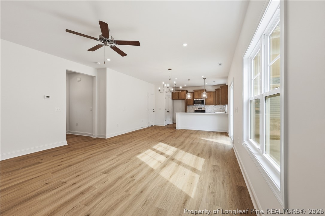 154 Carver Street Carthage, NC 28327 - Photo 12 of 41 a view of a kitchen from the hallway