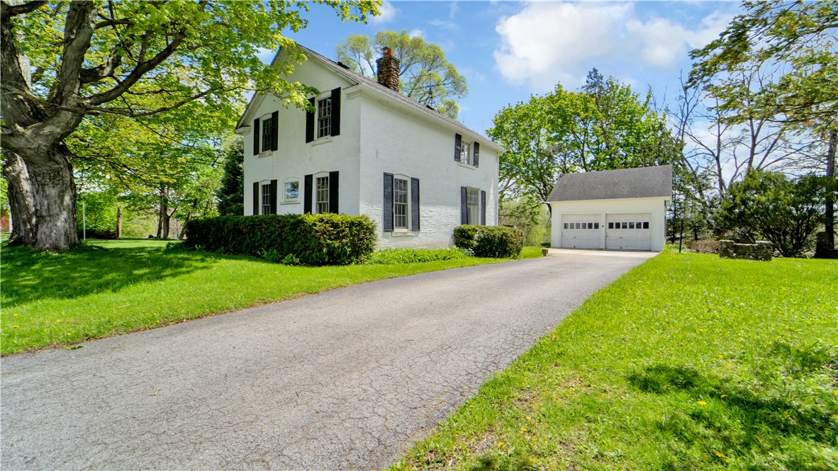 150 William Kidder Road Lancaster, NY 14086 - Photo 3 of 39 2,261 square foot farmhouse, showcasing the white