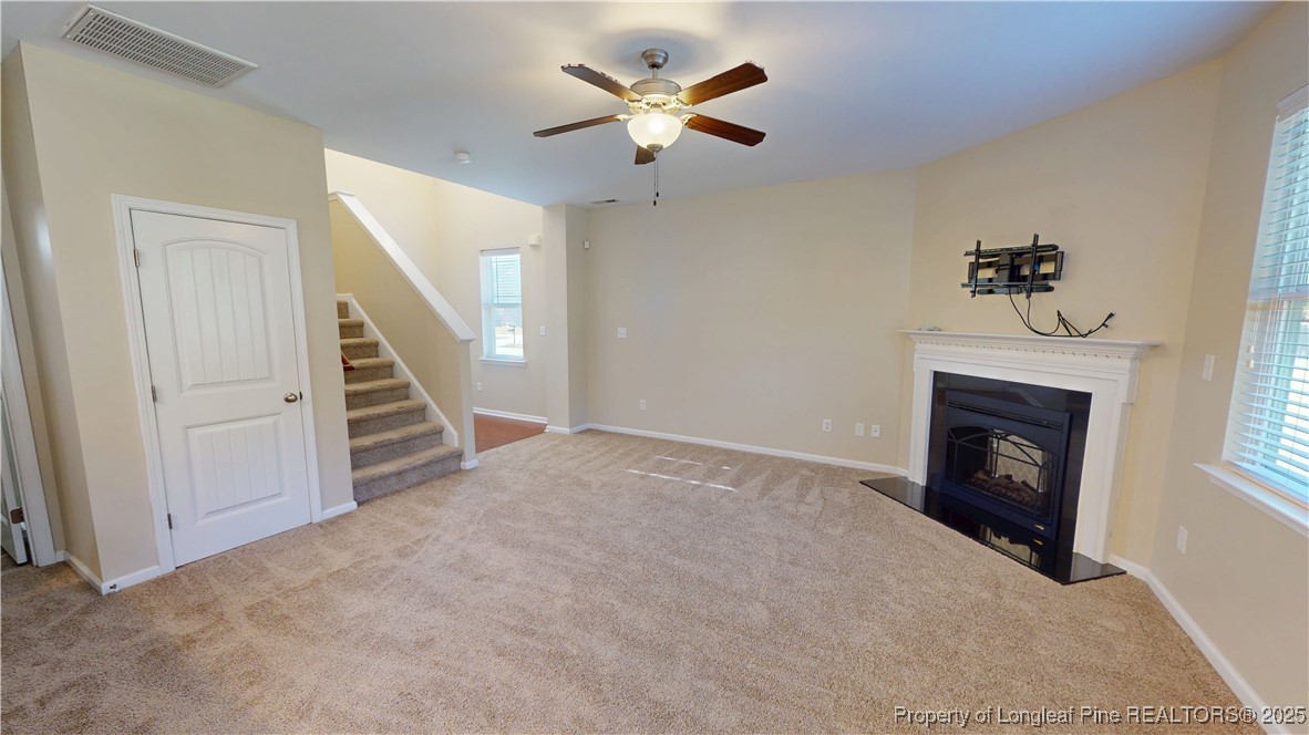541 Roanoke Drive Raeford, NC 28376 - Photo 5 of 25 a view of an empty room with fireplace