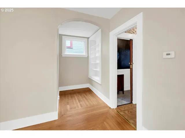 a view interior of the house and wooden floor