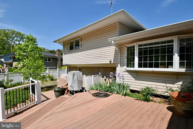 a house view with a seating space