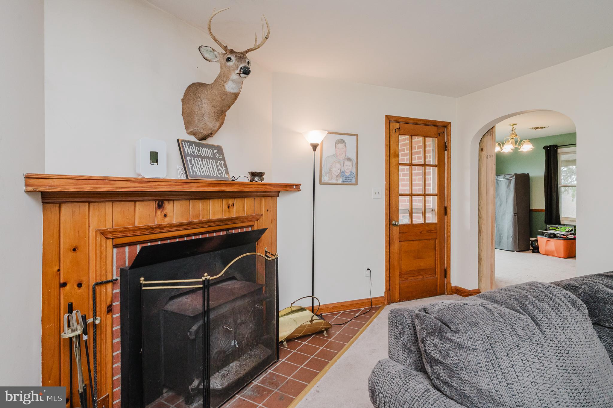 4448 Fawn Grove Road Street, MD 21154 - Photo 11 of 41 Fireplace with Insert