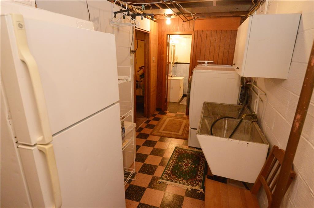 109 Thorncrest Drive McKees Rocks, PA 15136 - Photo 29 of 37 a bathroom with a sink and mirror