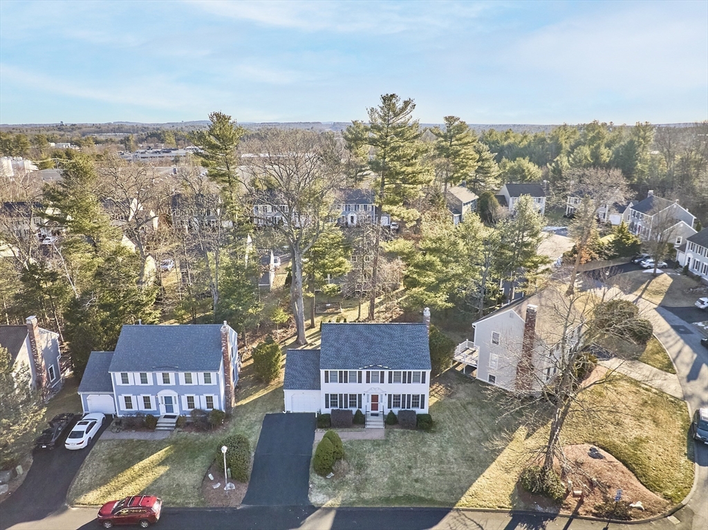 92 Stonegate Road, Unit 92 Chelmsford, MA 01824 - Photo 31 of 32 an aerial view of a house with a lake view