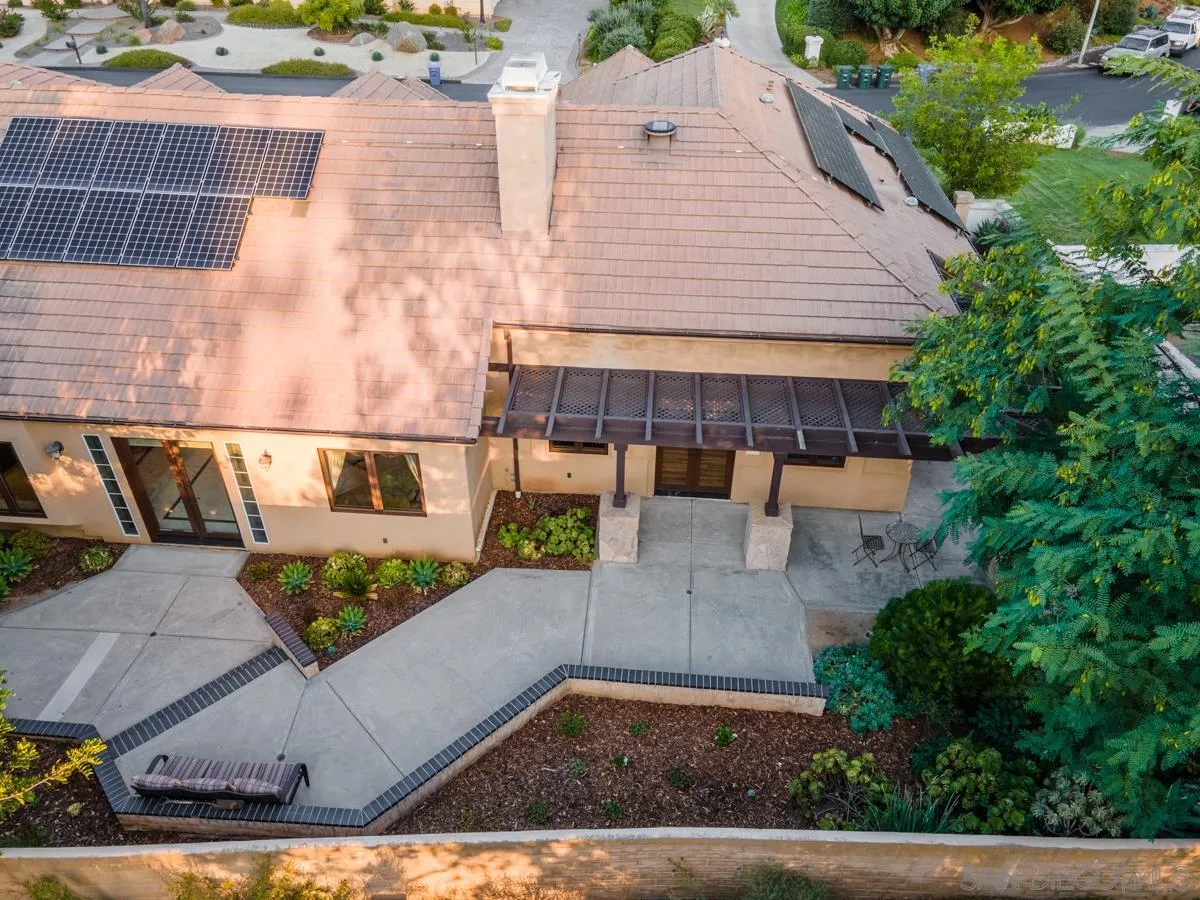 16072 Cross Fox Court Poway, CA 92064 - Photo 47 of 70 an aerial view of a house with a yard