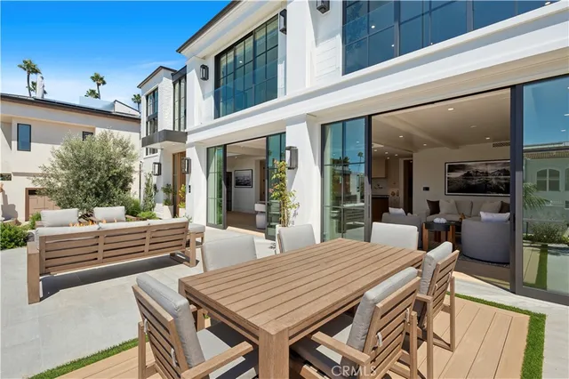 a outdoor space with patio