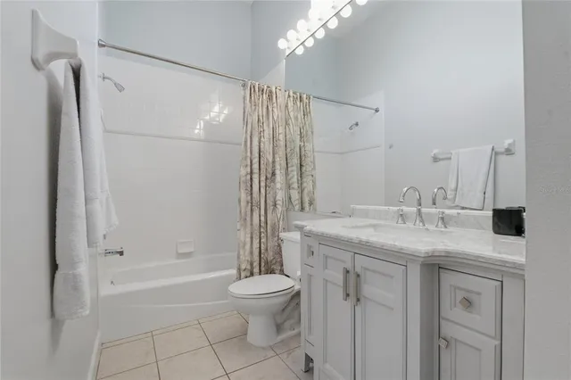 a view of a lake with a mountain