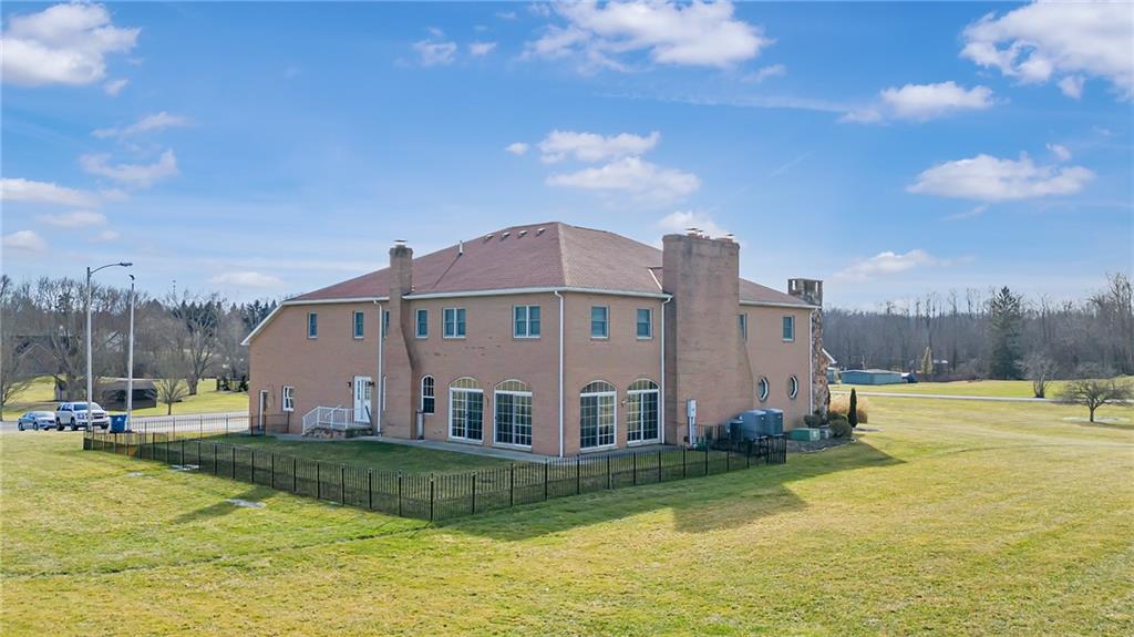 203 Aiken Road New Castle, PA 16101 - Photo 3 of 50 Rear Aerial View