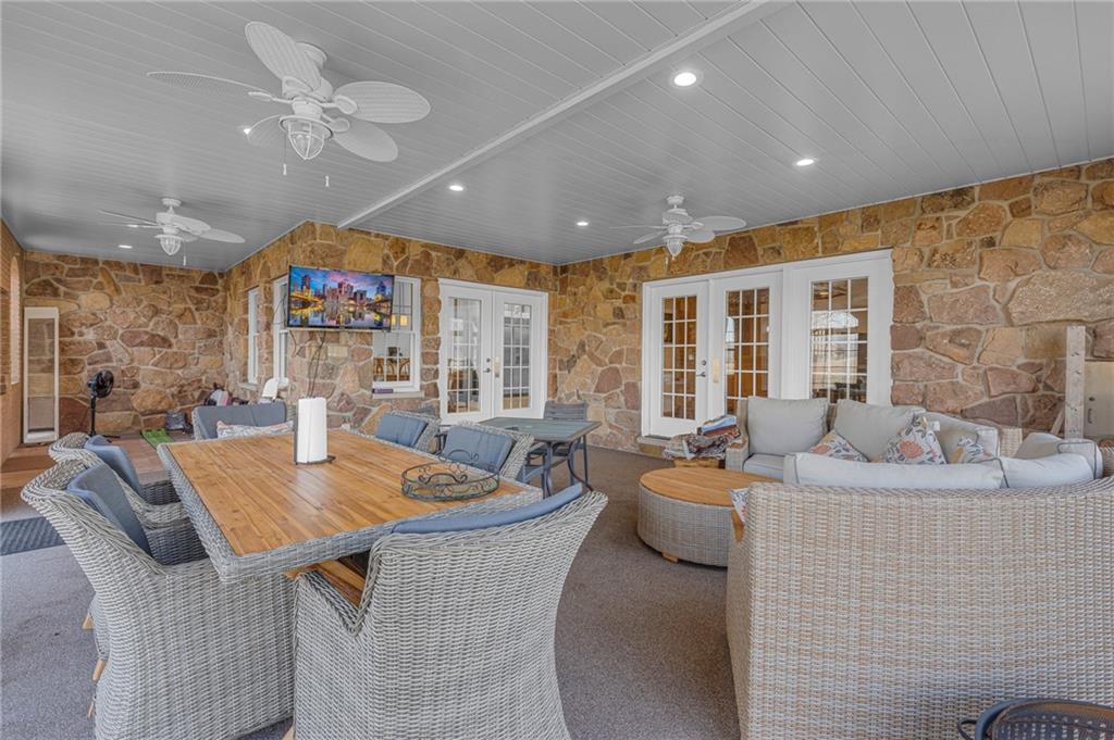 203 Aiken Road New Castle, PA 16101 - Photo 8 of 50 Enclosed Patio - View 3 - Perfect for entertaining!