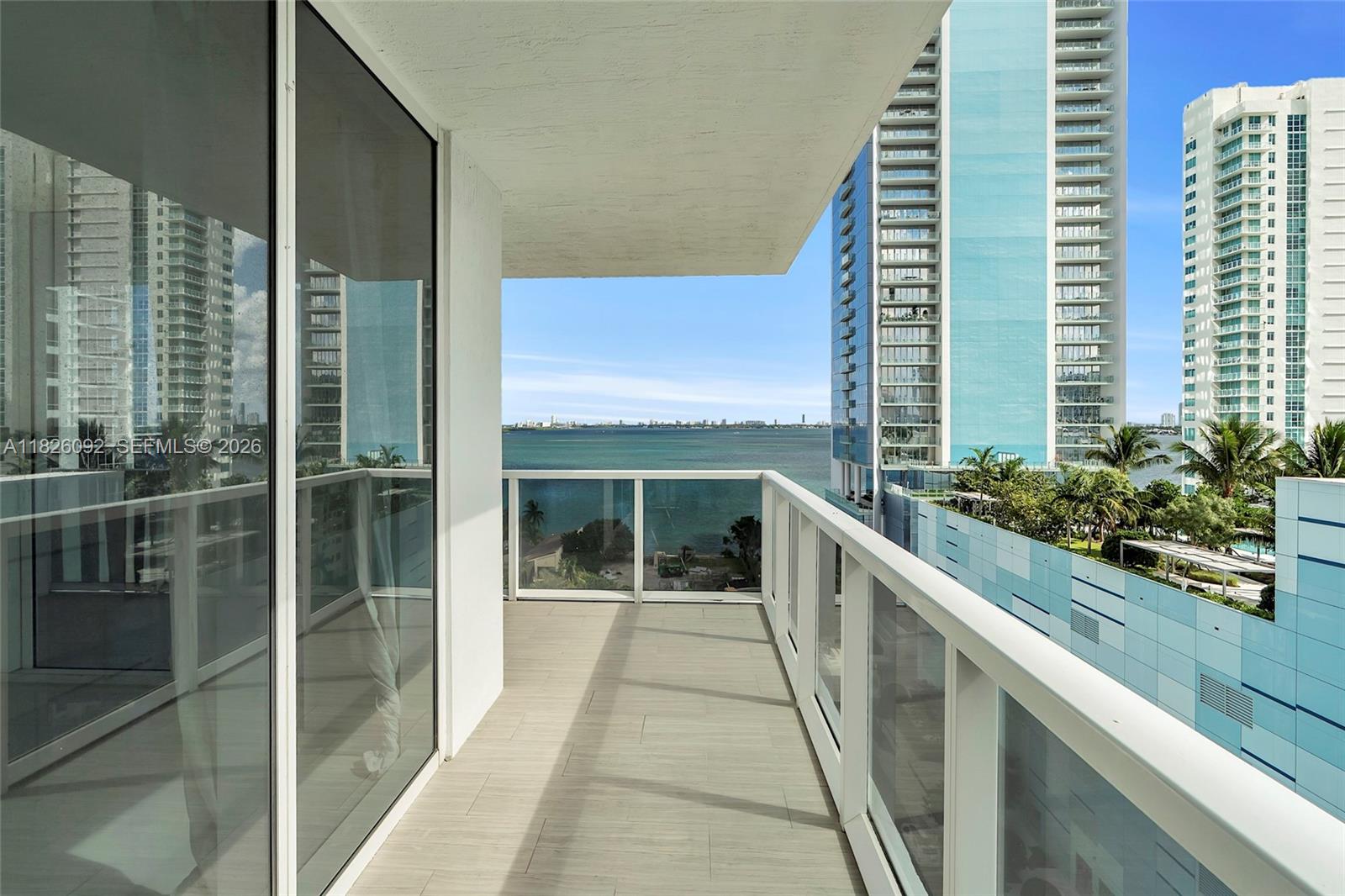 600 Northeast 27th Street, Unit 1105 Miami, FL 33137 - Photo 60 of 100 a view of balcony with balcony