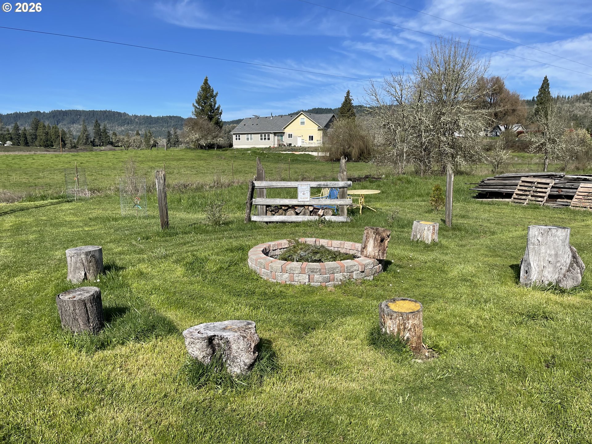 6404 Lookingglass Road Roseburg, OR 97471 - Photo 37 of 48 Fire Pit