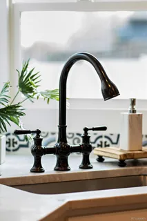 a close view of sink