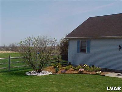 492 Cherry Hill Road Nazareth, PA 18064 - Photo 5 of 21 LANDSCAPED AREA AT DETACHED GARAGE
