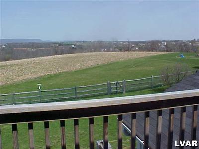 492 Cherry Hill Road Nazareth, PA 18064 - Photo 10 of 21 VIEW FROM MAIN BEDROOM BALCONY
