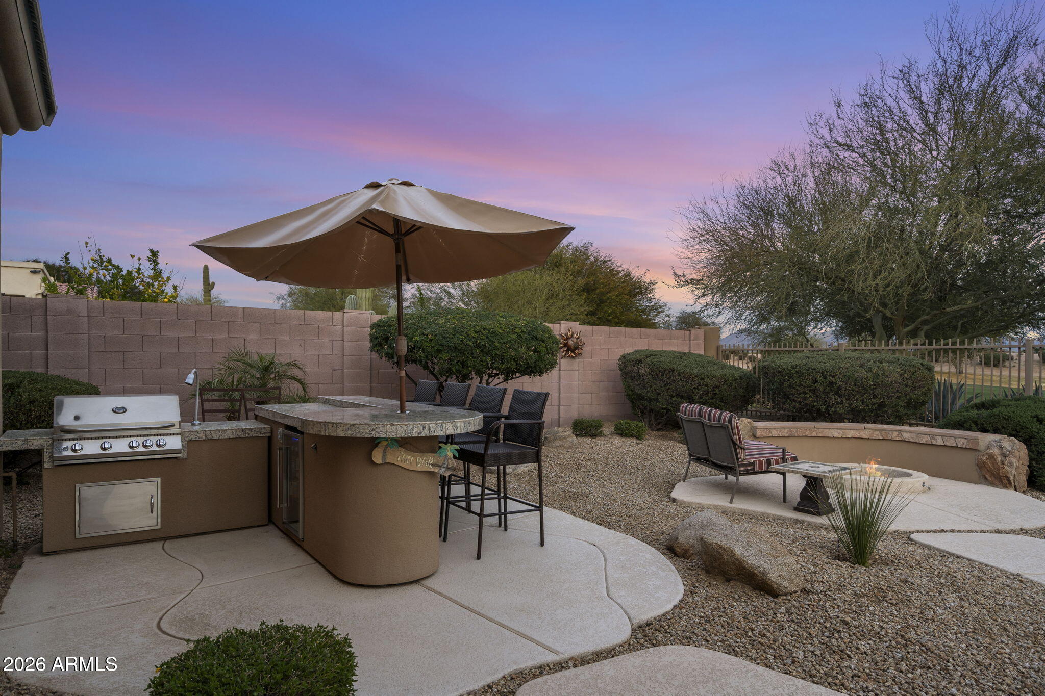 22231 North 55th Street Phoenix, AZ 85054 - Photo 36 of 49 Built in BBQ