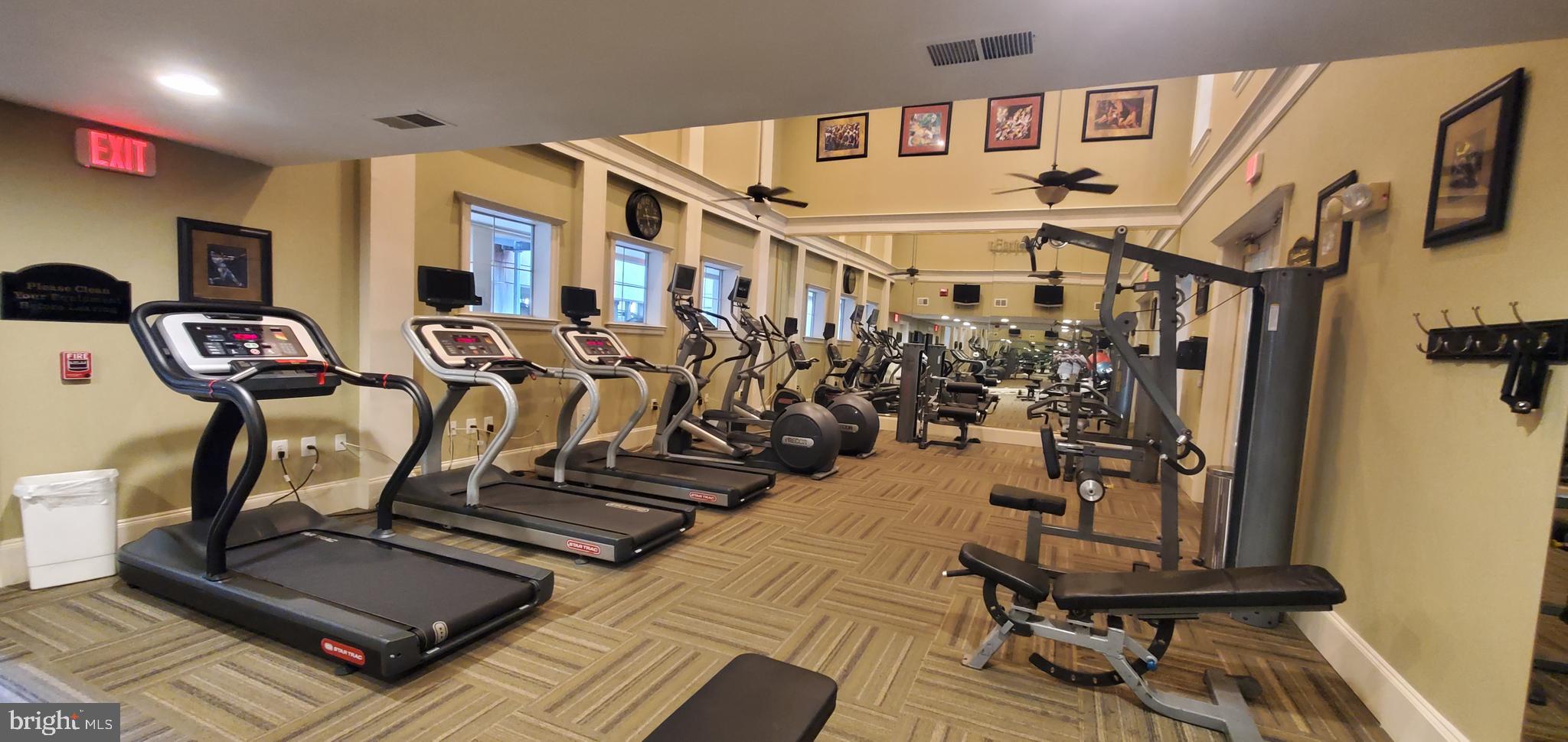 11800 Old Georgetown Road, Unit 1103 Rockville, MD 20852 - Photo 13 of 29 a view of a room with gym equipment