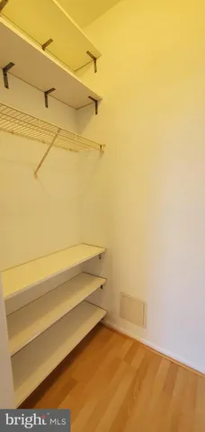 a view of closet area