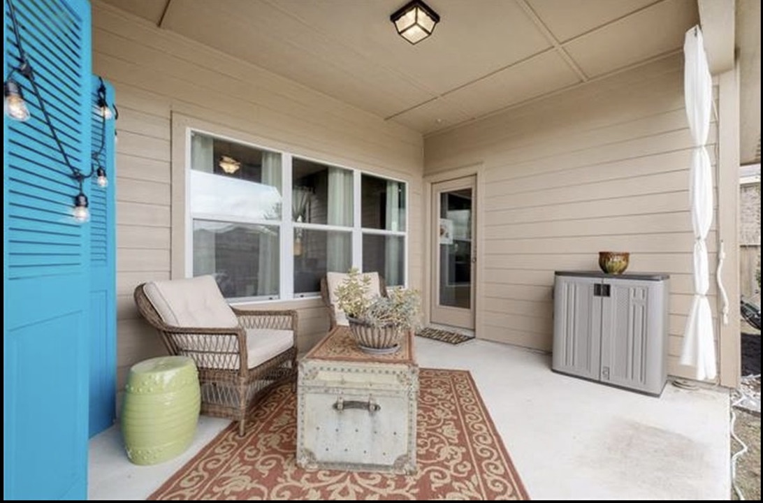 13405 Clara Martin Road Manor, TX 78653 - Photo 23 of 26 View of patio featuring an outdoor lounge area