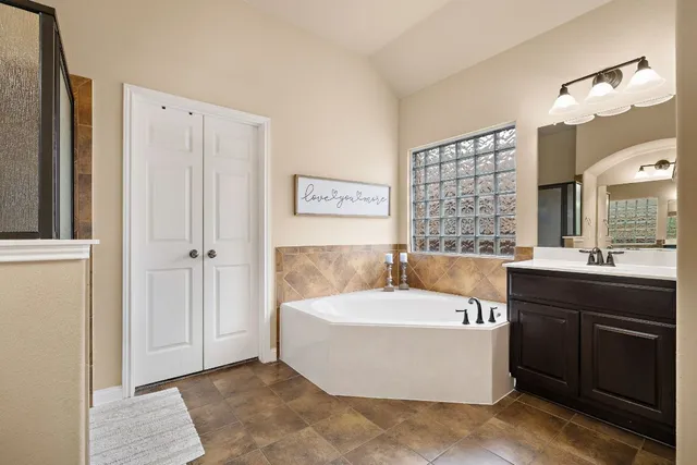 a living room with furniture and window