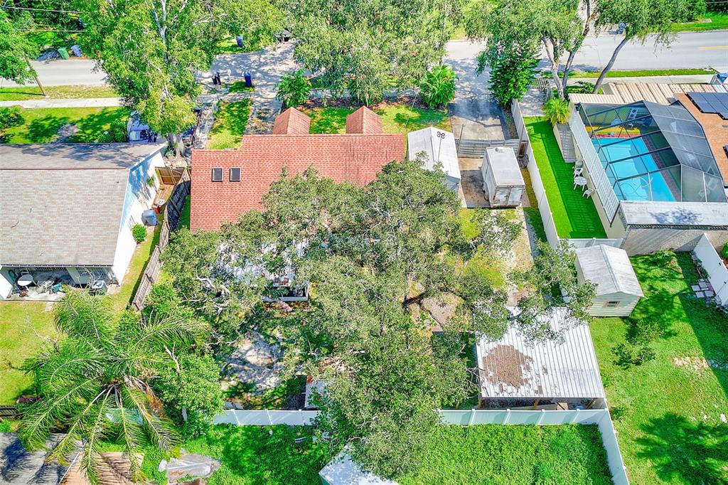 4707 East Temple Heights Road Tampa, FL 33617 - Photo 45 of 54 an aerial view of multiple house
