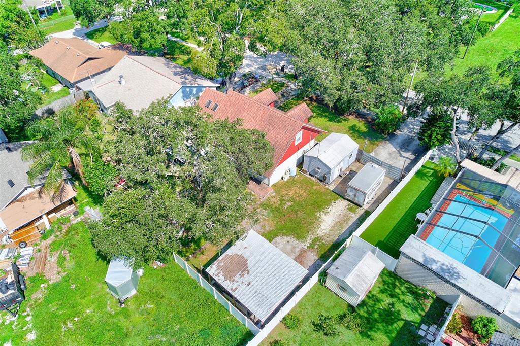 4707 East Temple Heights Road Tampa, FL 33617 - Photo 46 of 54 an aerial view of a house