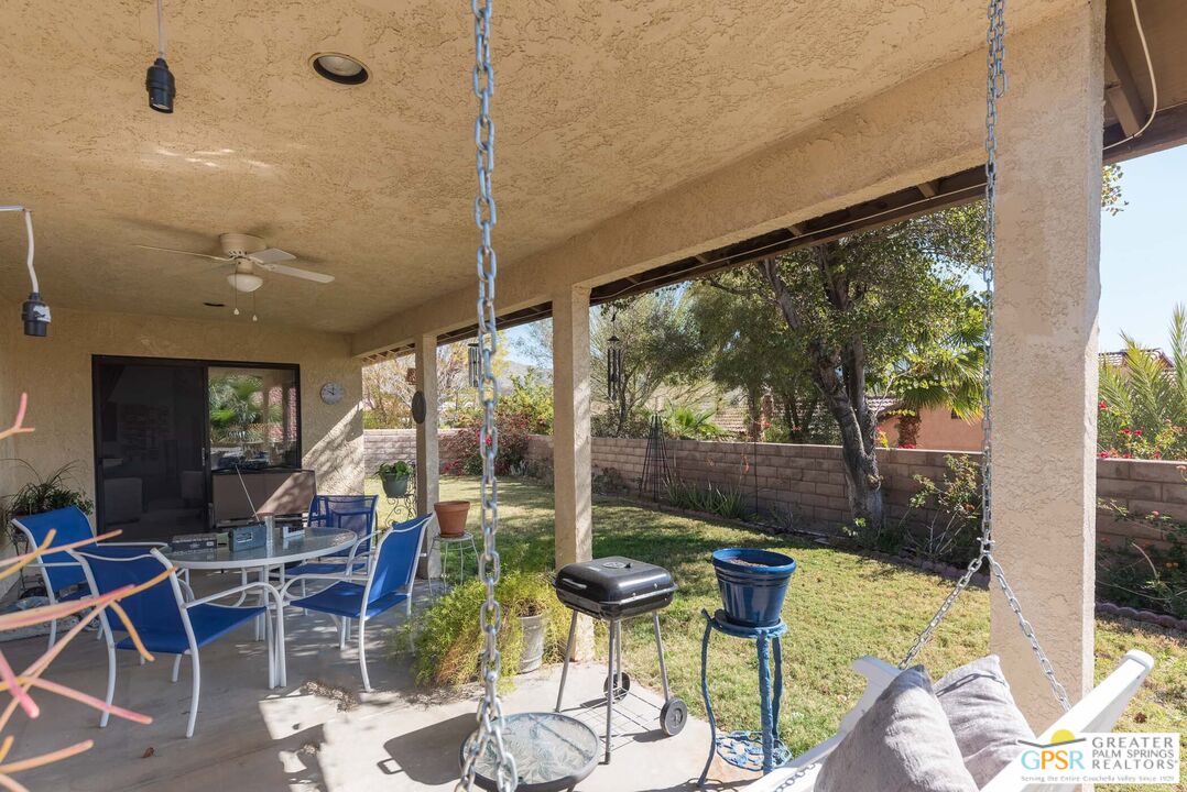 9760 Capiland Road Desert Hot Springs, CA 92240 - Photo 15 of 16 a outdoor space with furniture