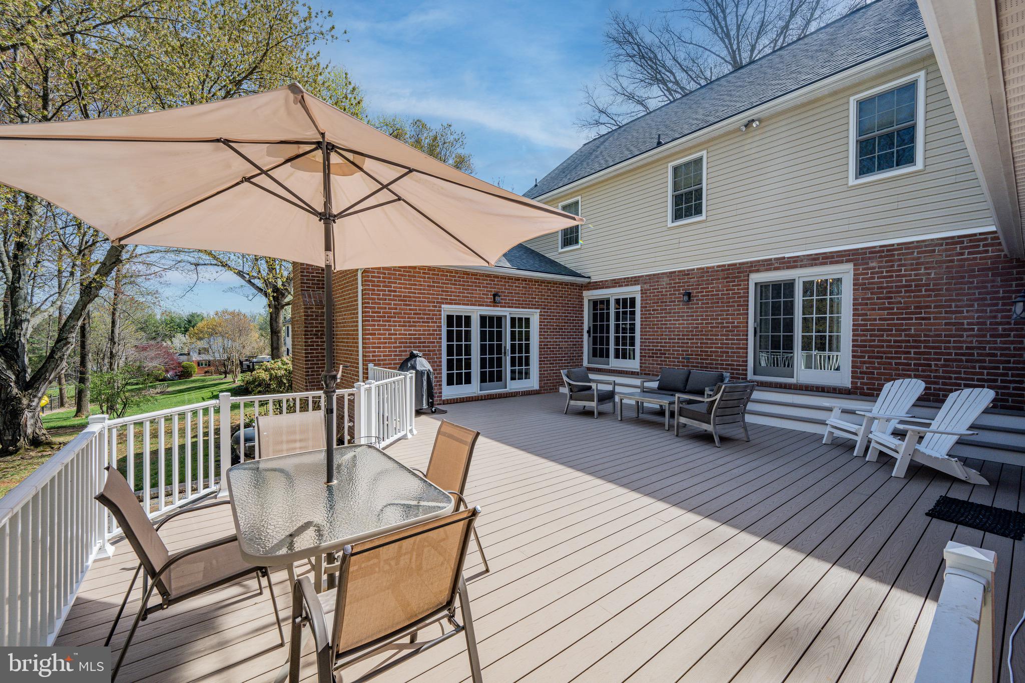 13707 Killarney Court Phoenix, MD 21131 - Photo 9 of 54 Deck access from the den, kitchen and dining room
