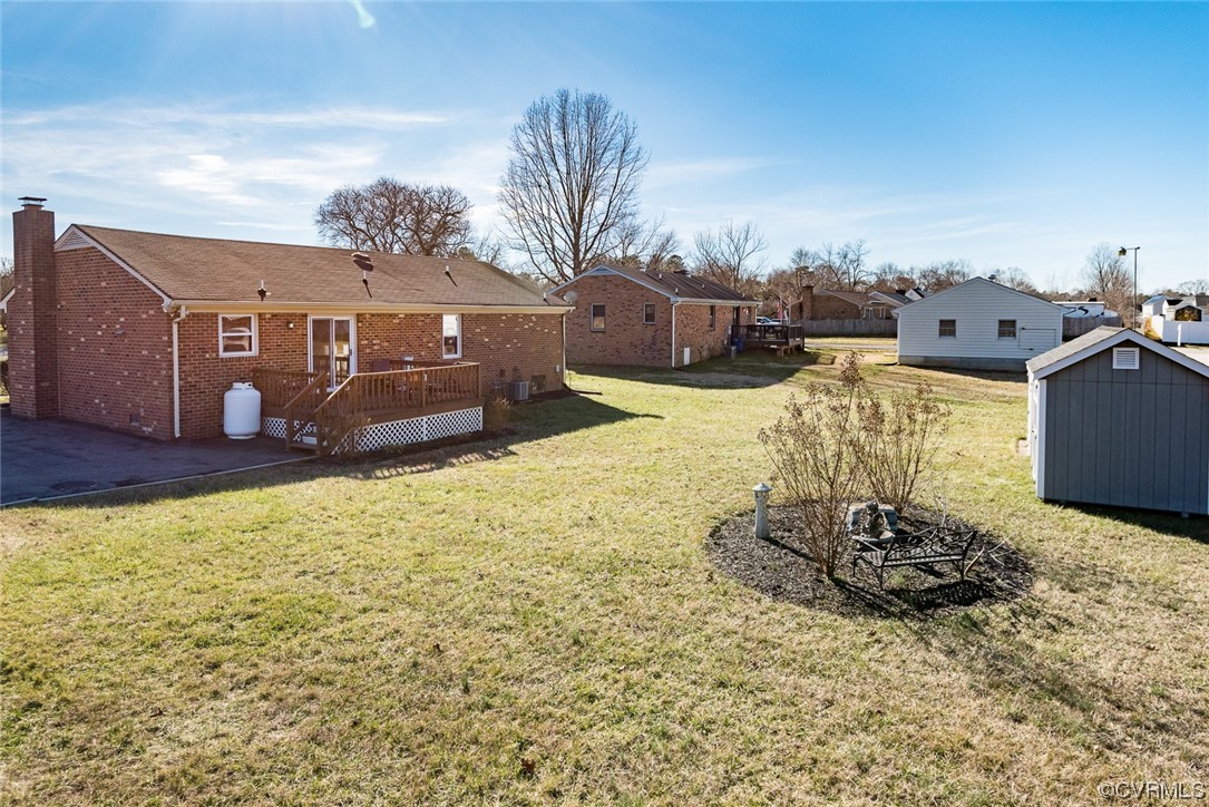 7807 Drexelbrook Road Chesterfield, VA 23832 - Photo 33 of 37 a view of a house with a yard