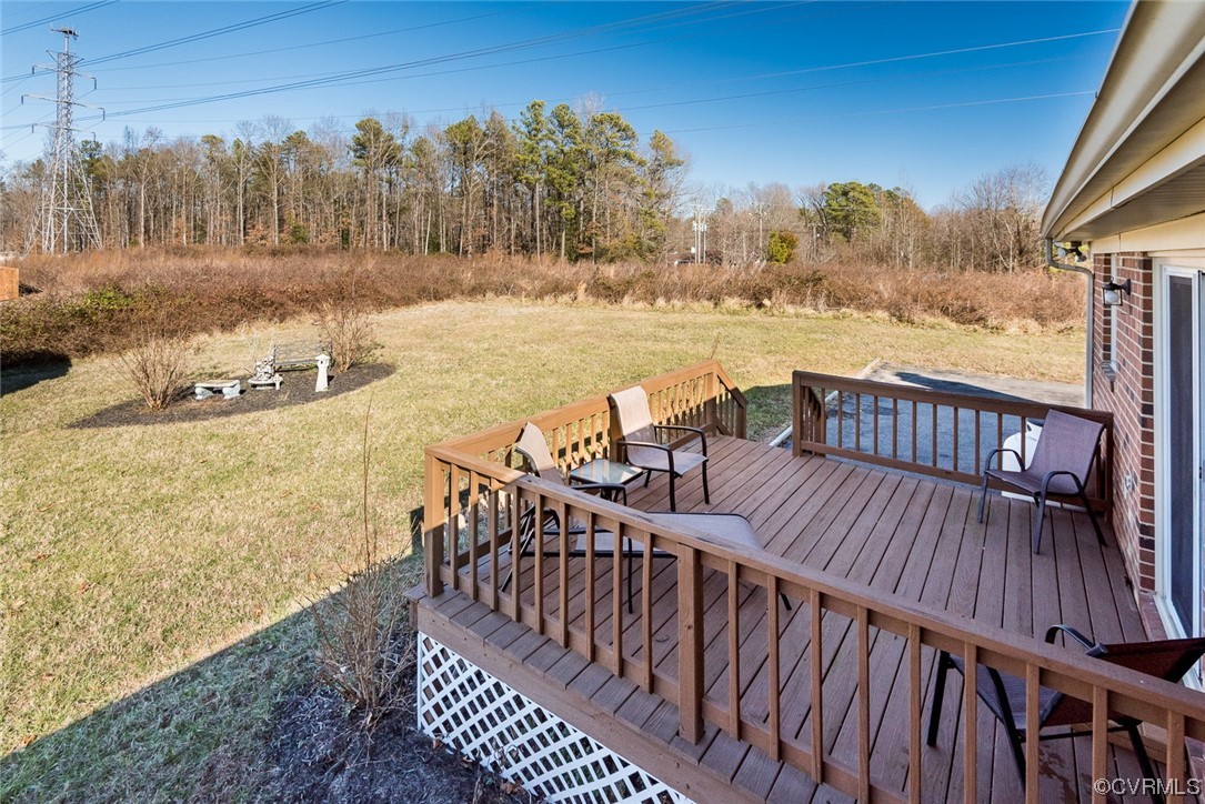 7807 Drexelbrook Road Chesterfield, VA 23832 - Photo 36 of 37 a view of a balcony with wooden floor and outdoor space