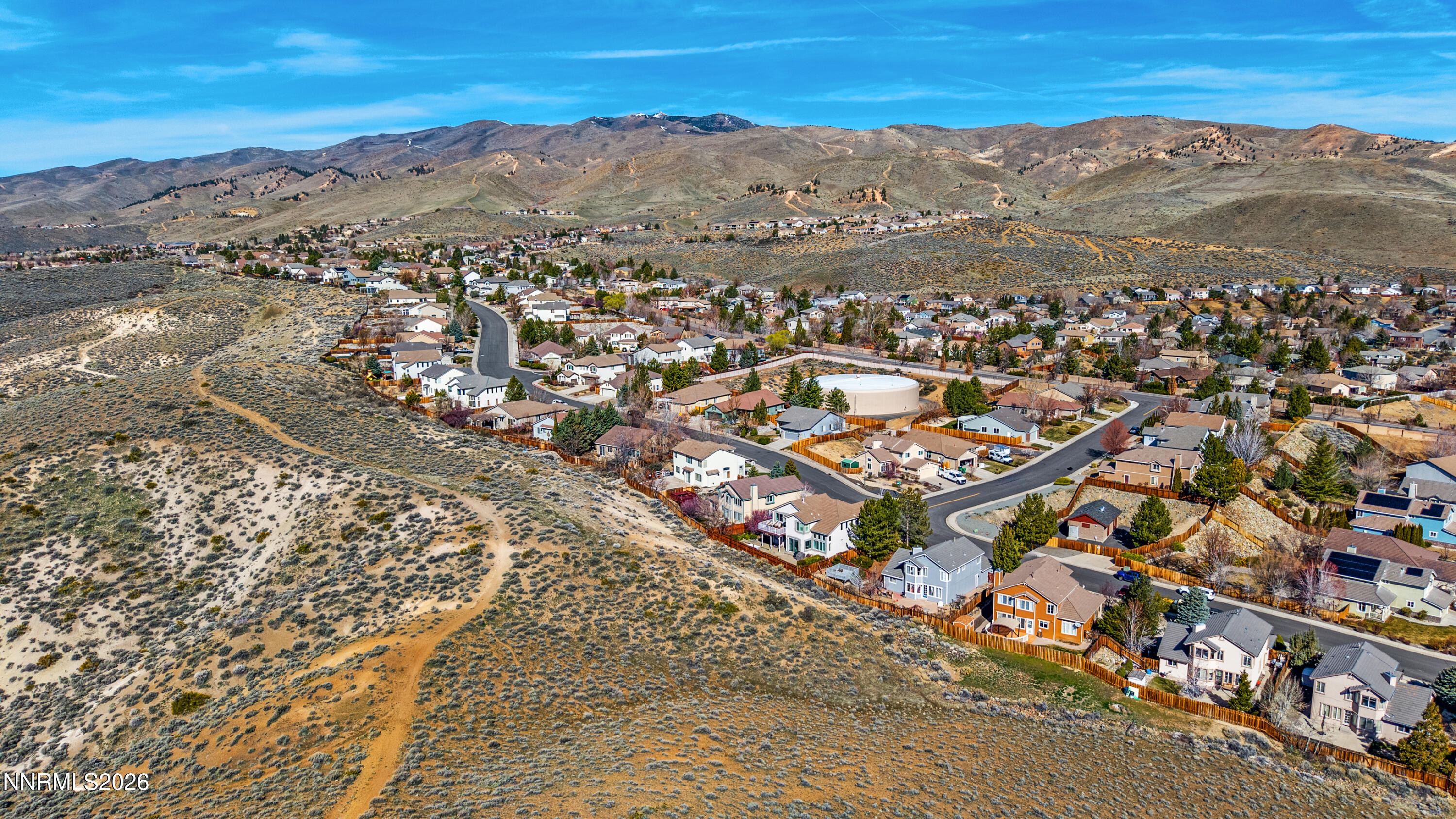 5524 Tappan Drive Reno, NV 89523 - Photo 64 of 70 an aerial view of residential houses with outdoor space