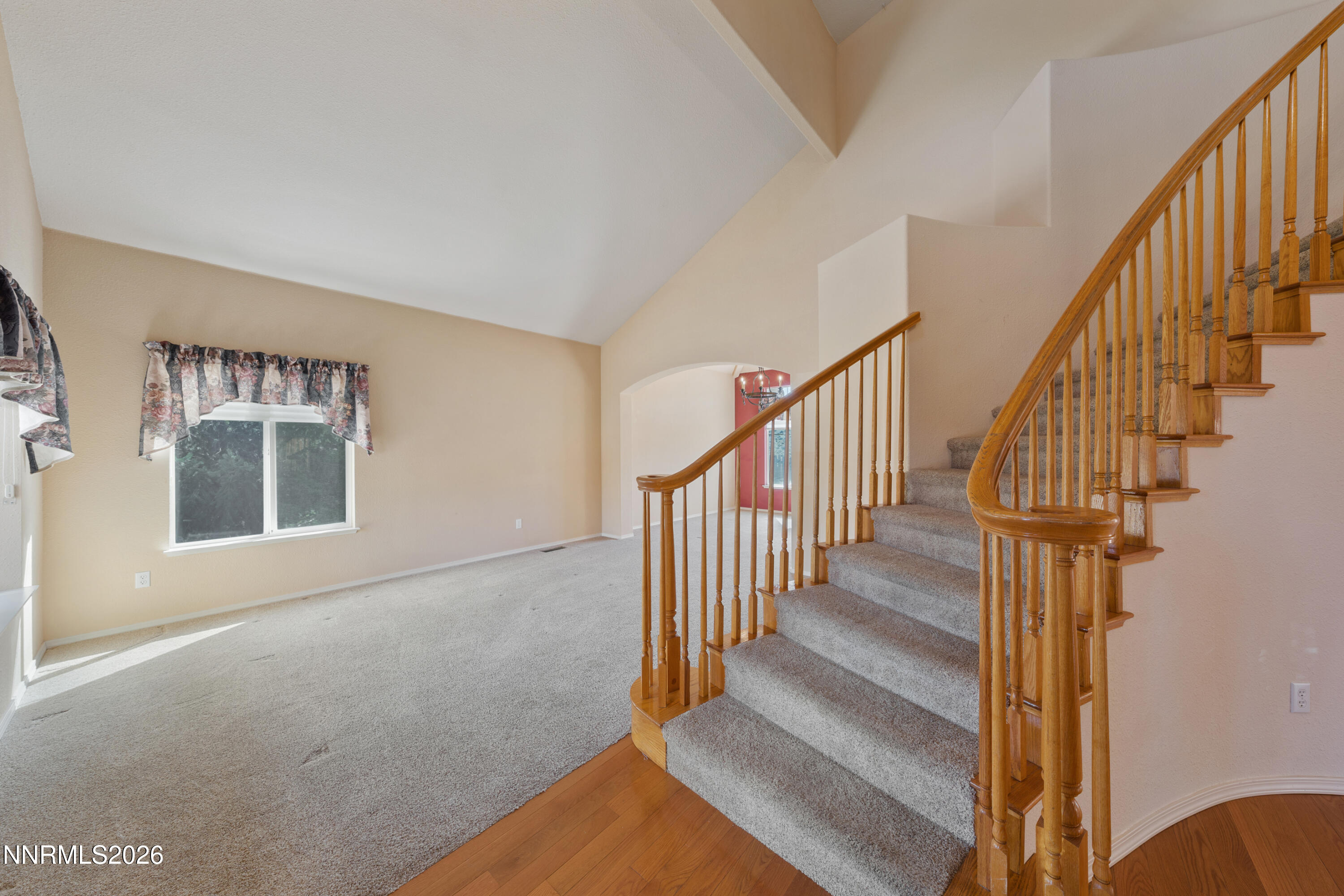 5524 Tappan Drive Reno, NV 89523 - Photo 8 of 70 a view of staircase with wooden floor and a window