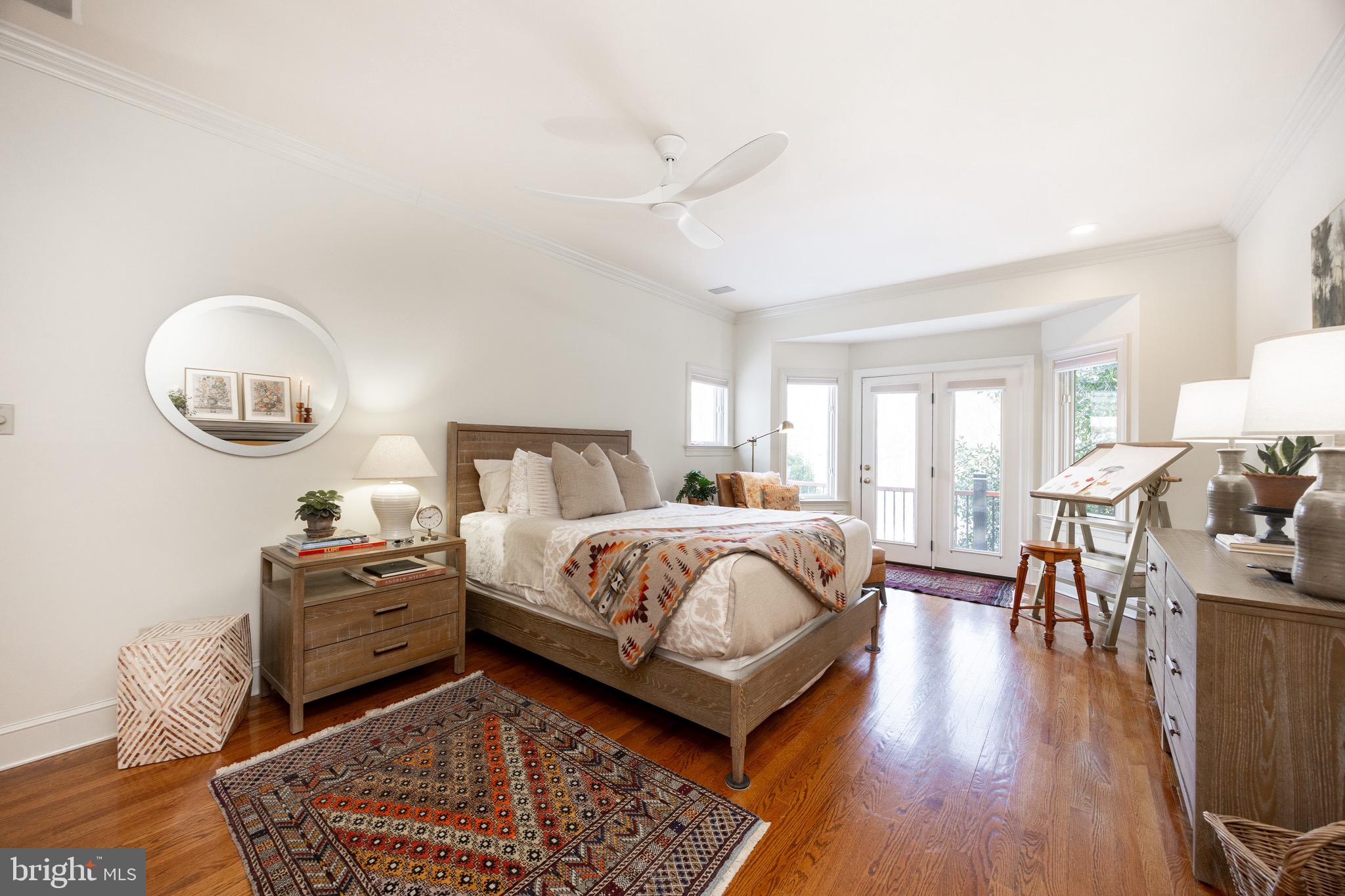 2220 Bodine Road Malvern, PA 19355 - Photo 33 of 86 a bedroom with a bed and wooden floor