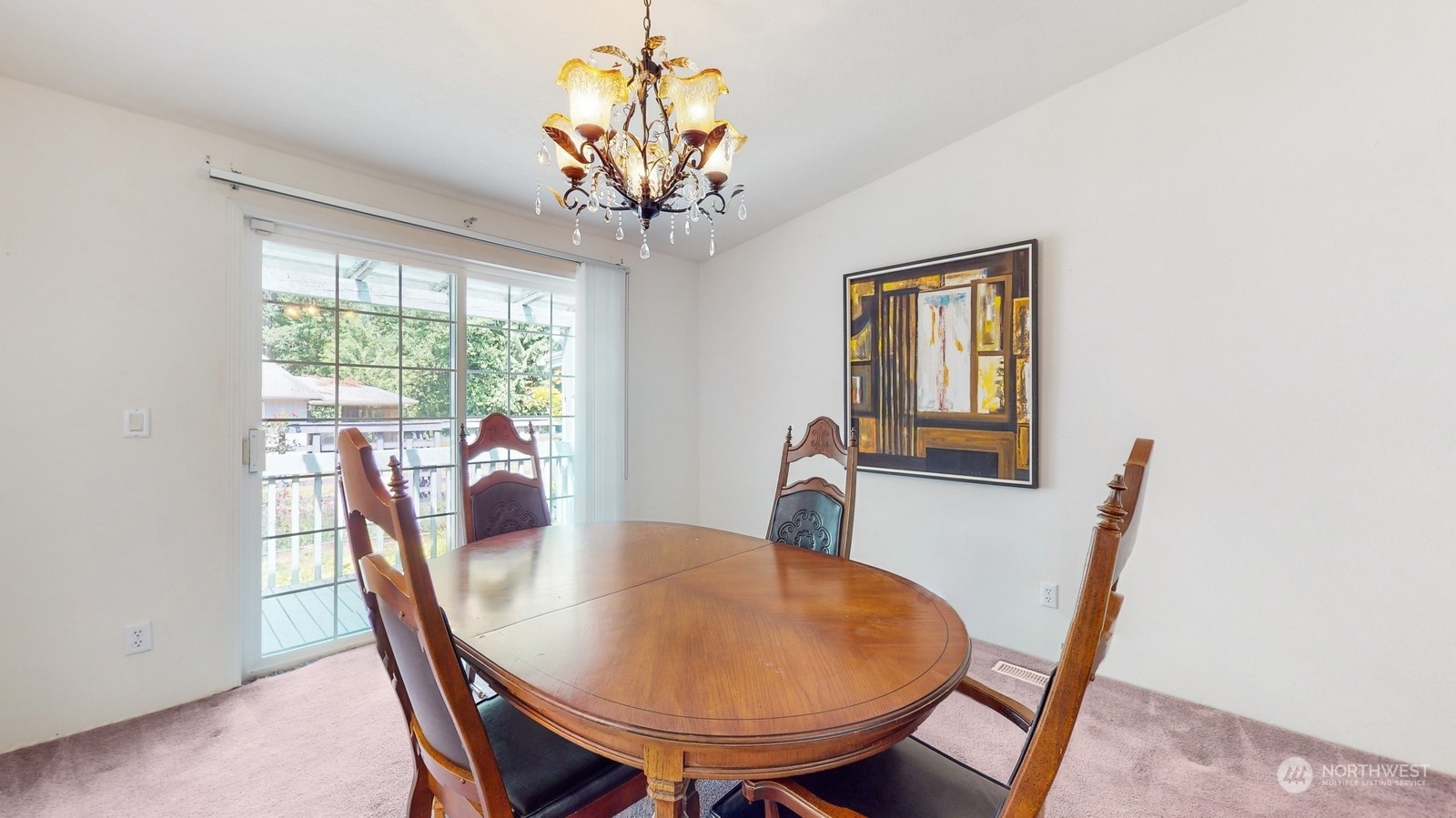 5507 189th Street Southeast Bothell, WA 98012 - Photo 10 of 37 a view of a dining room with furniture window and outside view