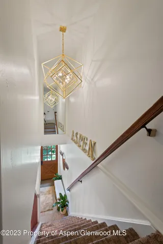 a view of entryway and hall