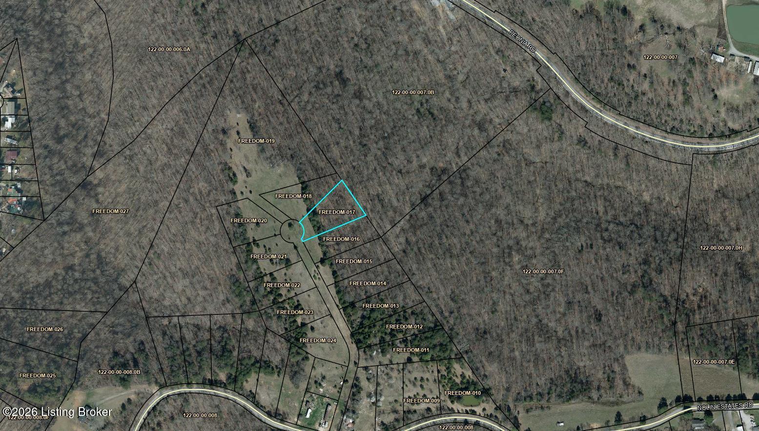 17 Freedom Estate Road Clarkson, KY 42726 - Photo 6 of 6 LOT17MAP