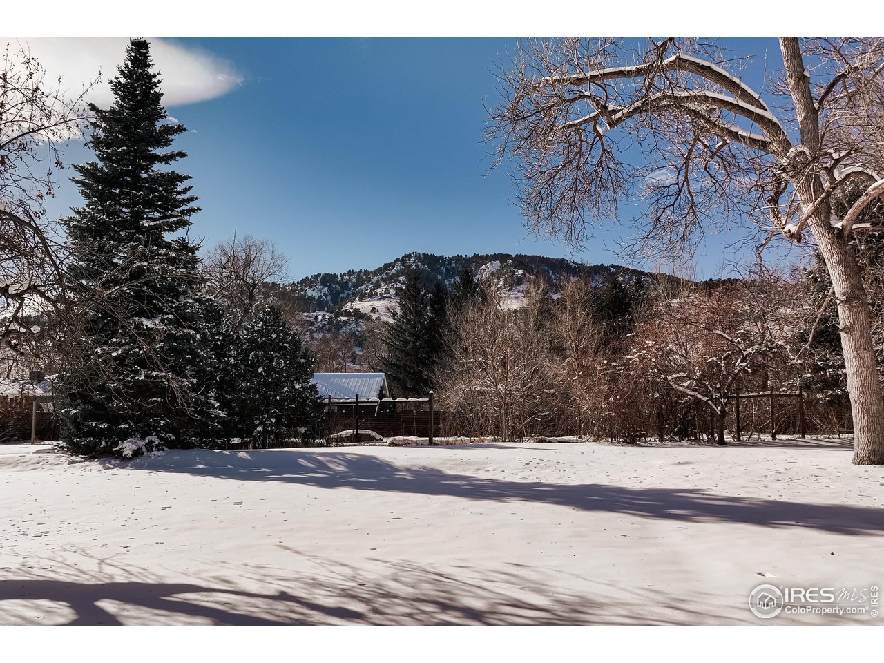 870 Juniper Avenue Boulder, CO 80304 - Photo 2 of 20 a view of a yard covered with snow