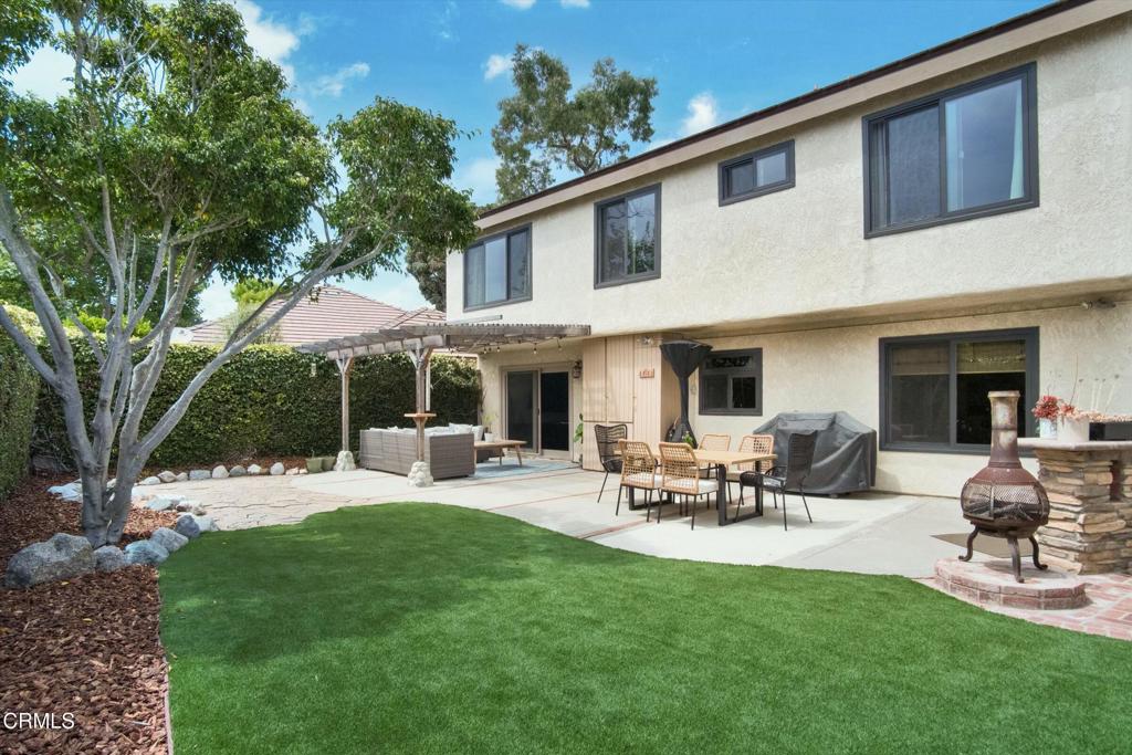 508 Village Road Port Hueneme, CA 93041 - Photo 36 of 38 a view of a house with backyard sitting area and garden