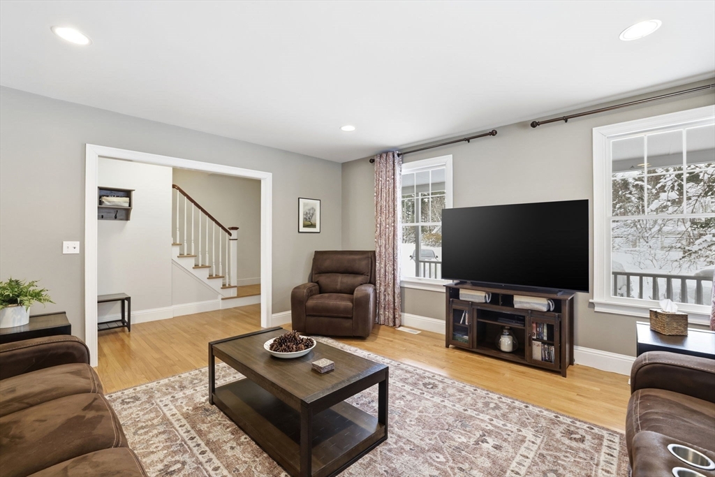 18 Red Pine Lane Wareham, MA 02571 - Photo 11 of 37 a living room with furniture and a flat screen tv