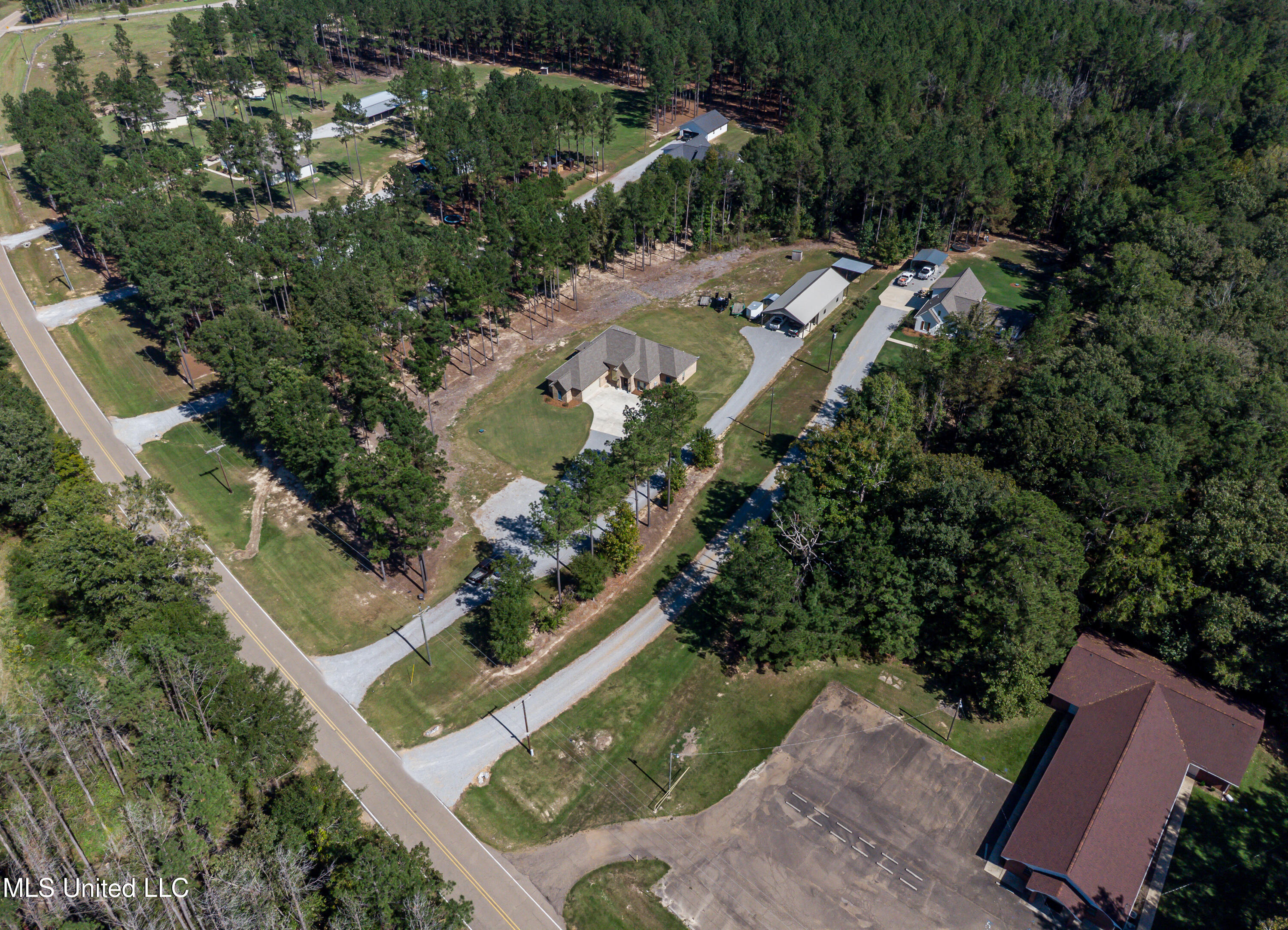1182 North Sandhill Road Lena, MS 39094 - Photo 75 of 84 1182 N Sandhill Rd Drone-11