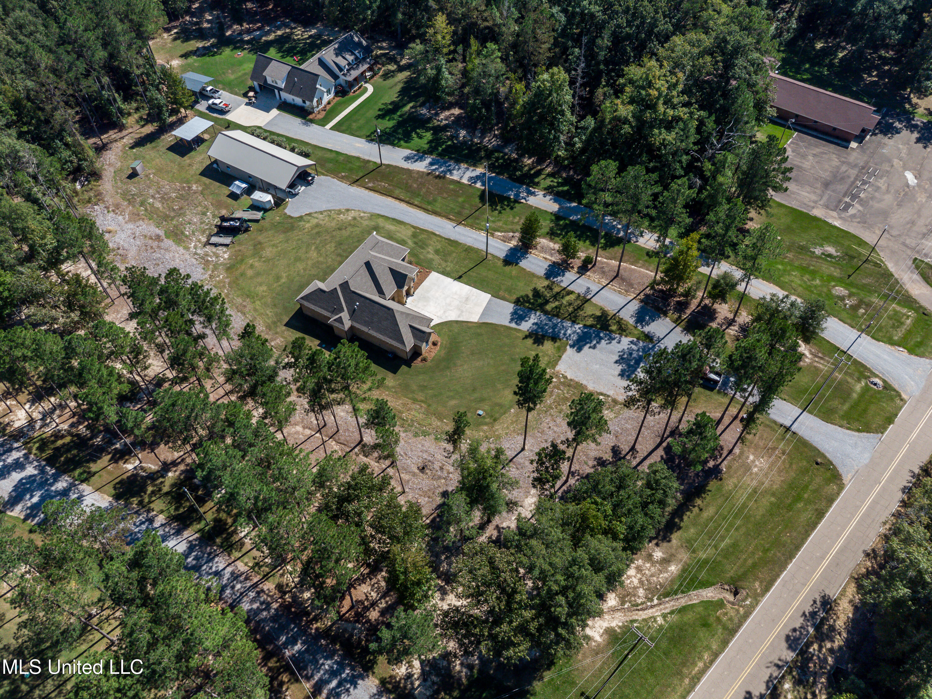 1182 North Sandhill Road Lena, MS 39094 - Photo 78 of 84 1182 N Sandhill Rd Drone-14