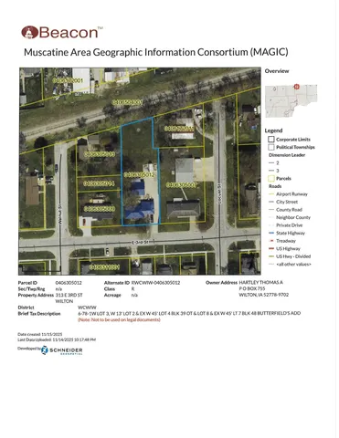 $195,000 | 313 East 3rd Street, Wilton, IA 52778