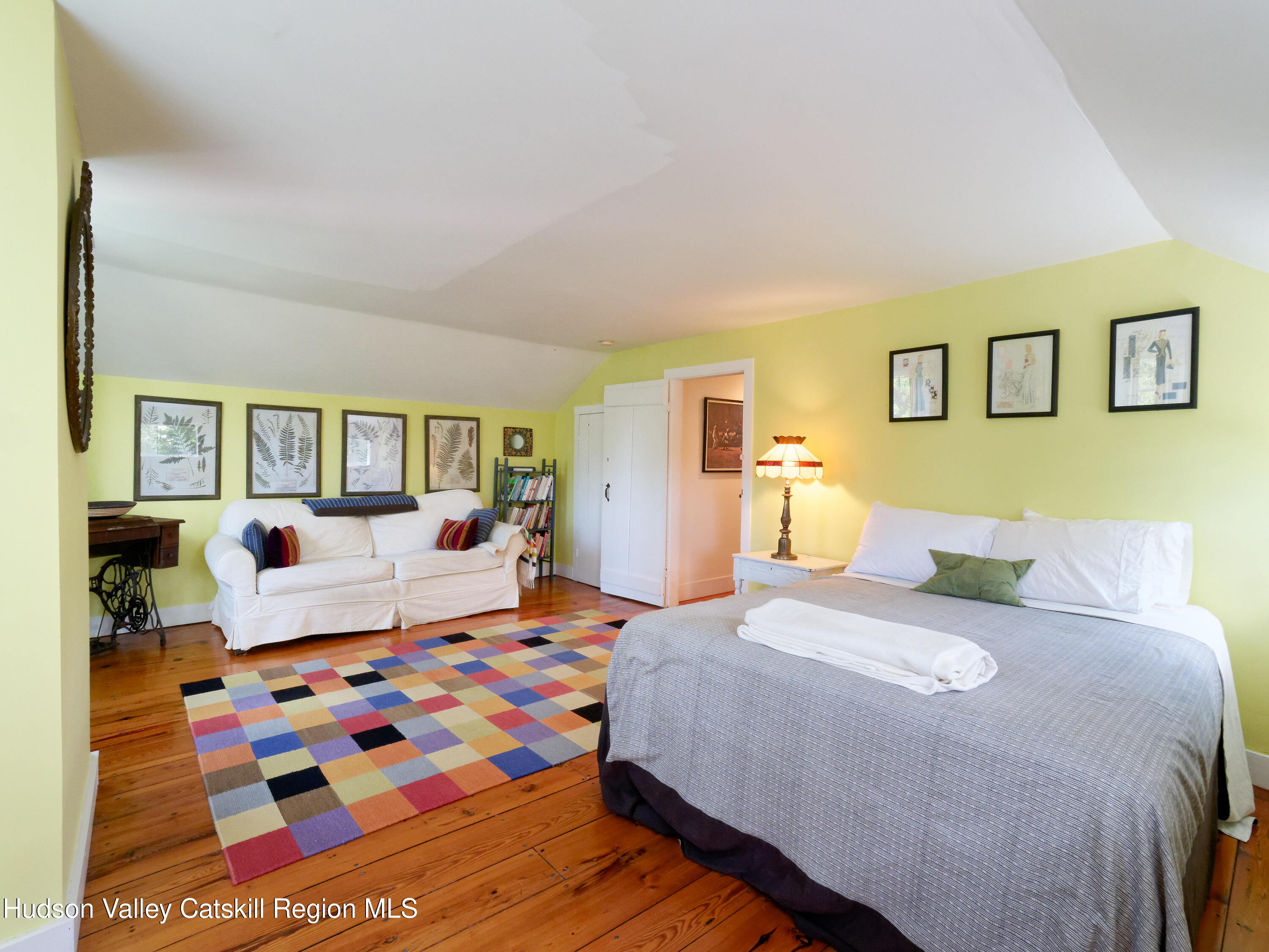 5 Fulton Homestead Road Red Hook, NY 12571 - Photo 24 of 41 a bedroom with a bed and dresser with rug