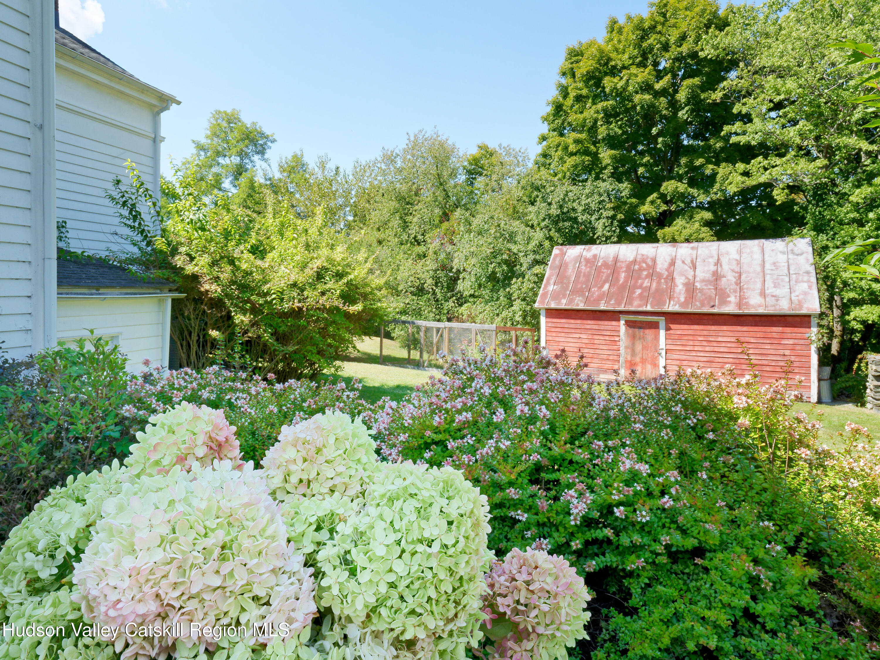 5 Fulton Homestead Road Red Hook, NY 12571 - Photo 30 of 41 a backyard of a house with lots of green space