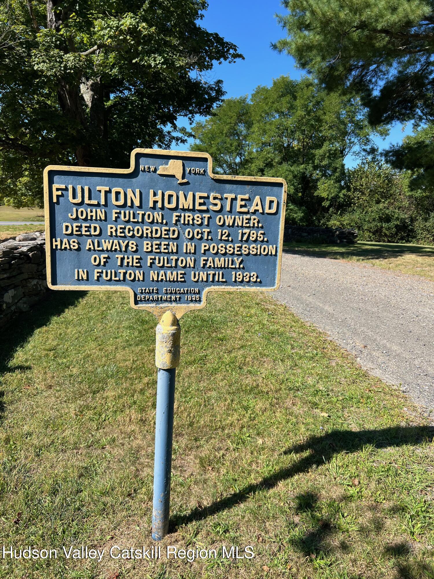 5 Fulton Homestead Road Red Hook, NY 12571 - Photo 8 of 41 a view of a wooden fence