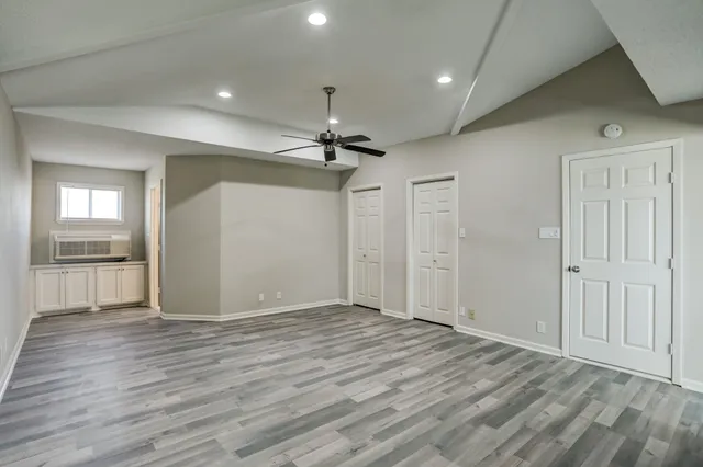 a view of livingroom with hardwood floor and window