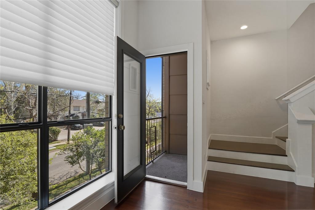 4211 Rawlins Street, Unit 530 Dallas, TX 75219 - Photo 16 of 33 a view of entryway with wooden floor