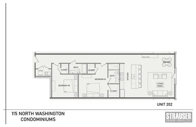 $732,060 | 115 North Washington Street, Unit 202 202, Bloomington, IN 47408